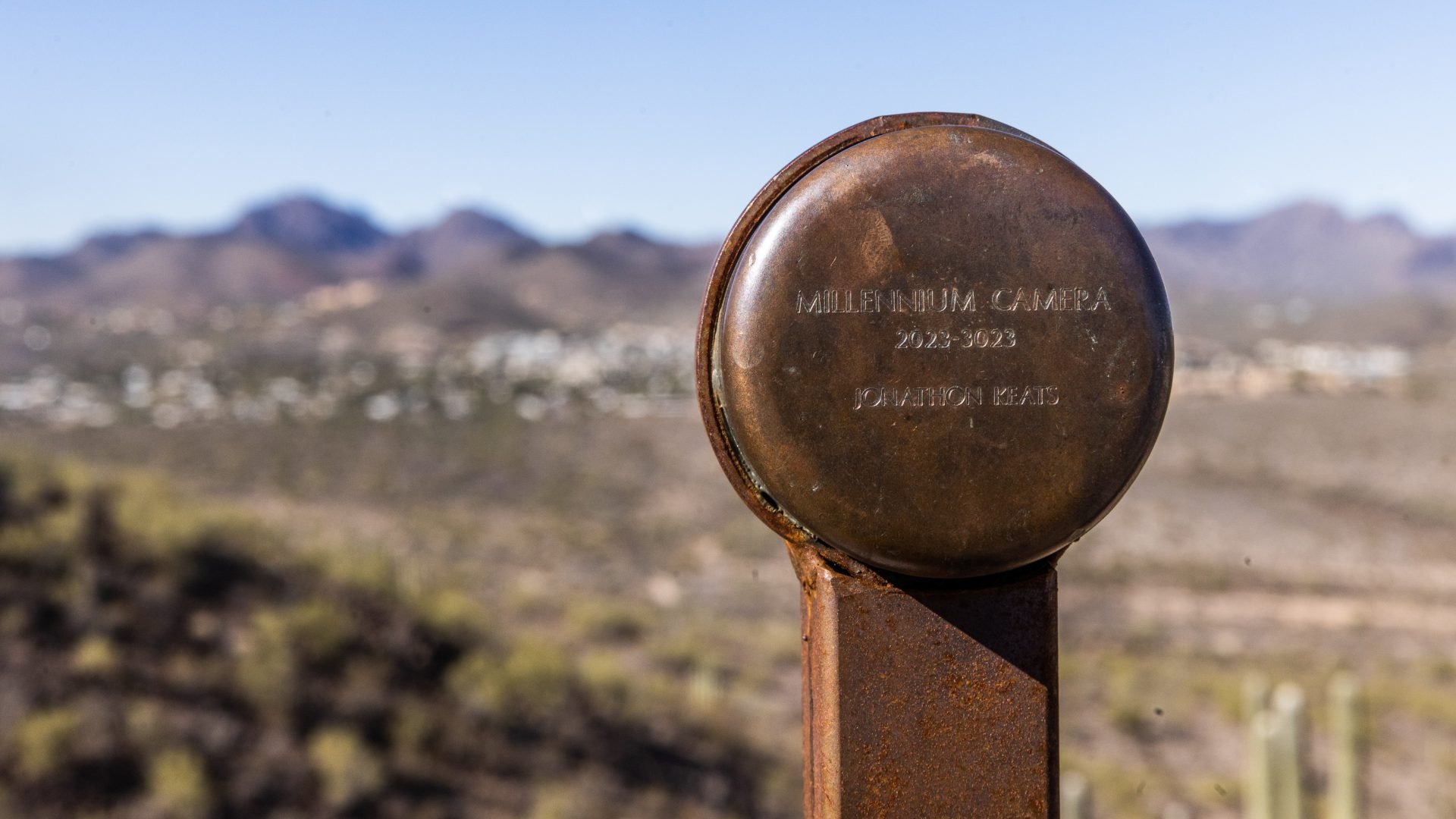 Kamera Millenium zainstalowana w Arizonie, ale zdjęcie będzie gotowe dopiero za 1000 lat