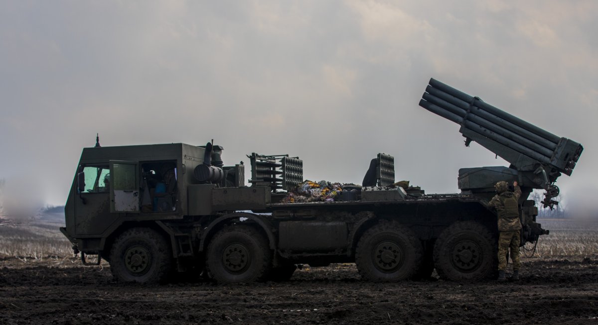 Wojsko Ukrainy używa systemu RM-70