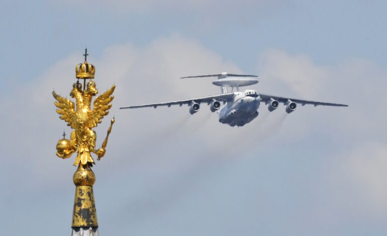Rosja traci odrzutowiec rozpoznawczy A-50 i samolot Ił-22 z winy obrony powietrznej Putina