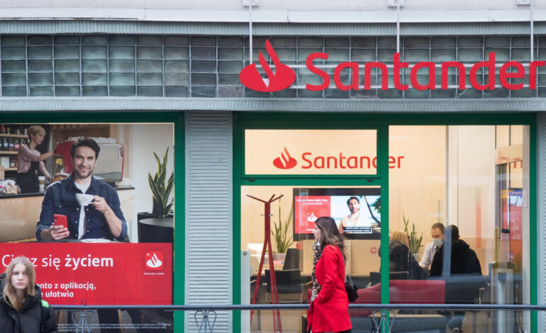 Santander ogłosił nową strategię. Chce być najbardziej dochodowym bankiem