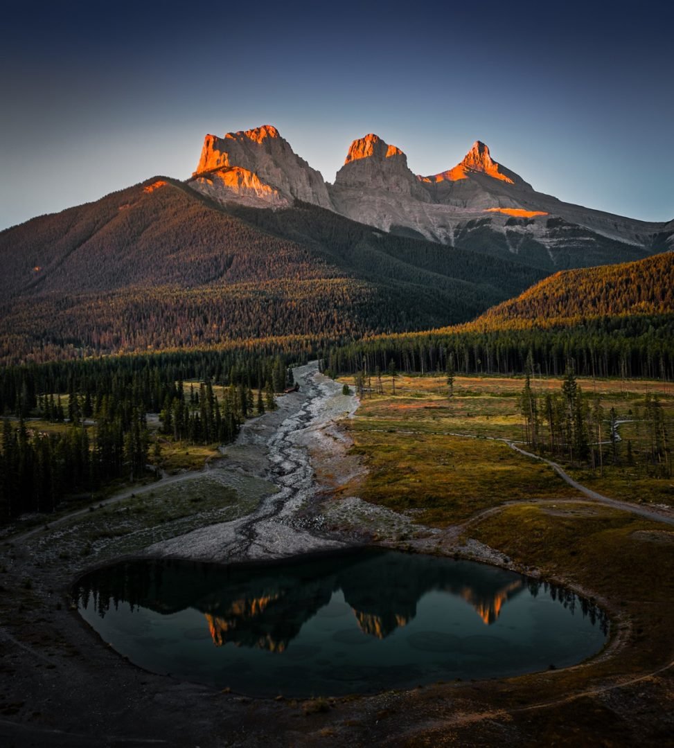 Konkurs Kanadyjskie Zdjęcia Roku 2023 Trzy siostry góry