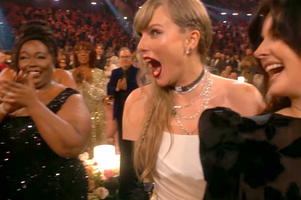 Taylor Swift reaguje na ogłoszenie zwycięzcy 