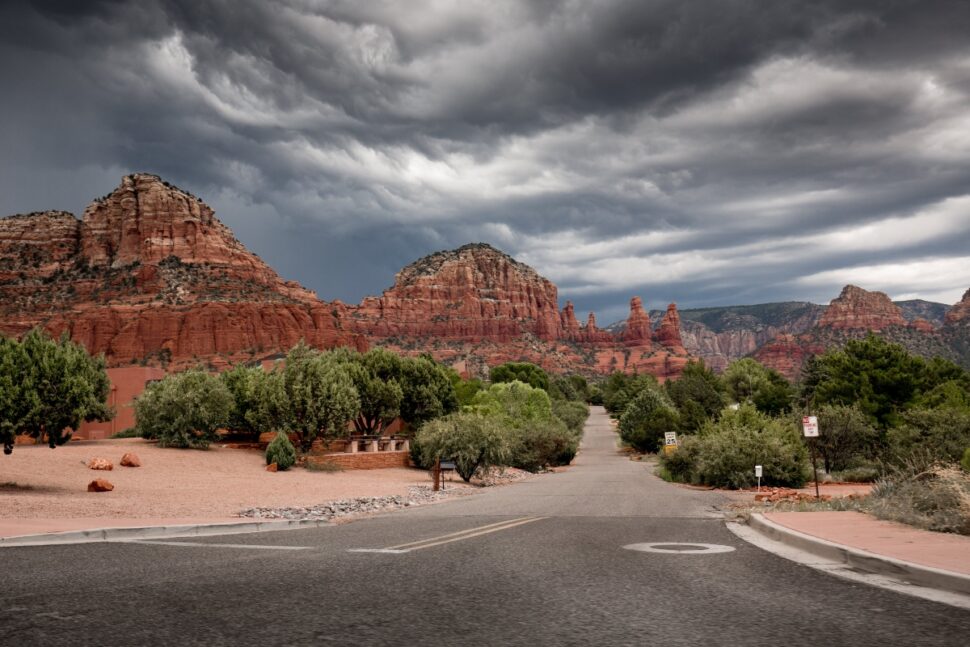 Widok na formacje Red Rock w Sedonie, Arizona, USA