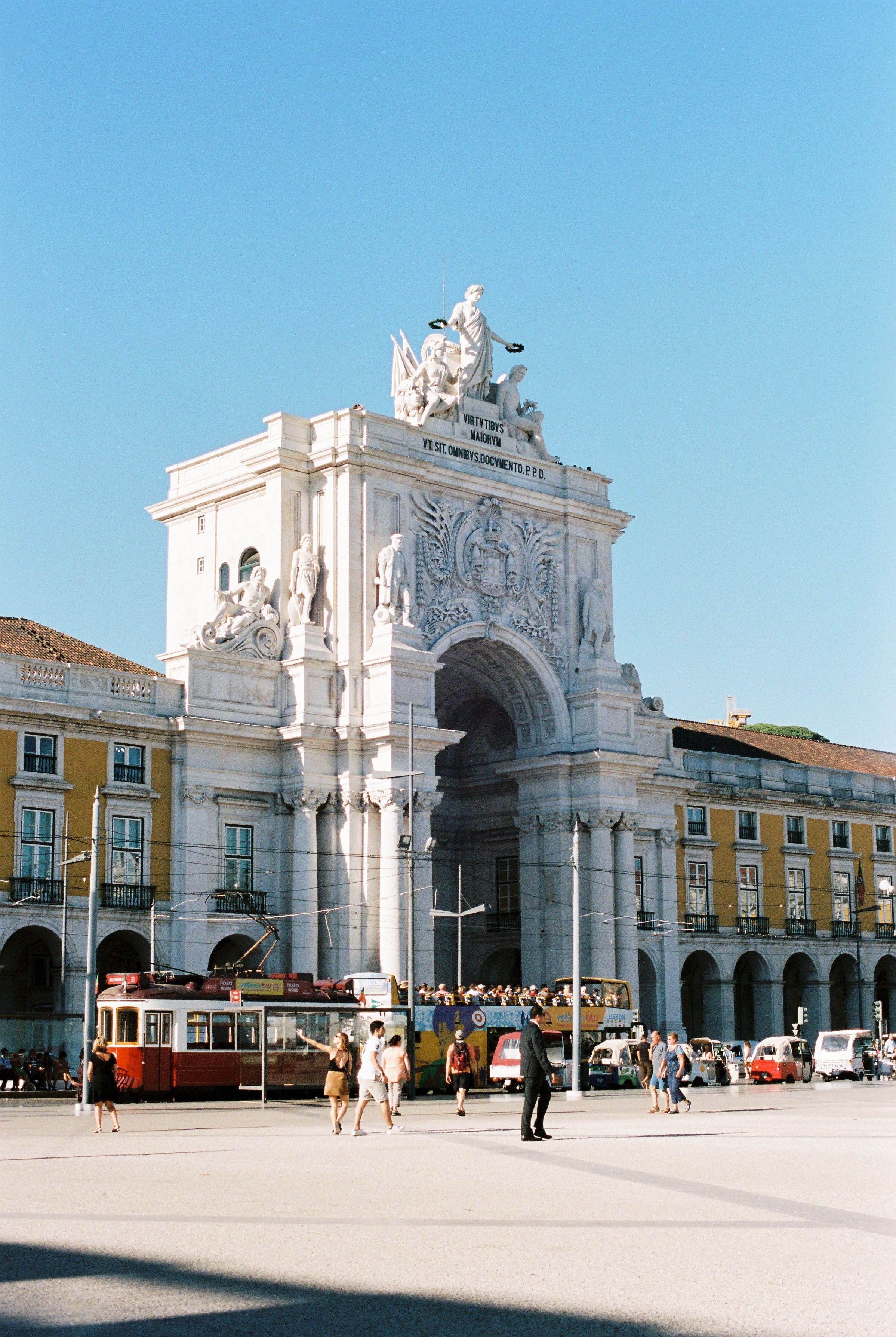 Praça do Comércio, Lizbona, Portugalia