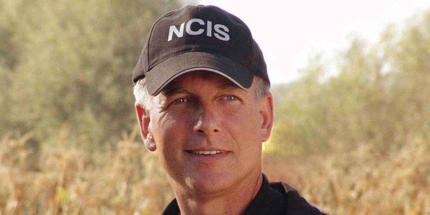 Mark Harmon jako uśmiechnięty Gibbs w NCIS