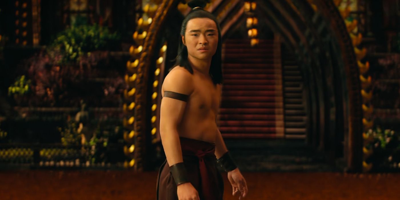 Zuko wygląda na zszokowanego przed pojedynkiem w serialu Netflix: Avatar: Ostatni władca powietrza