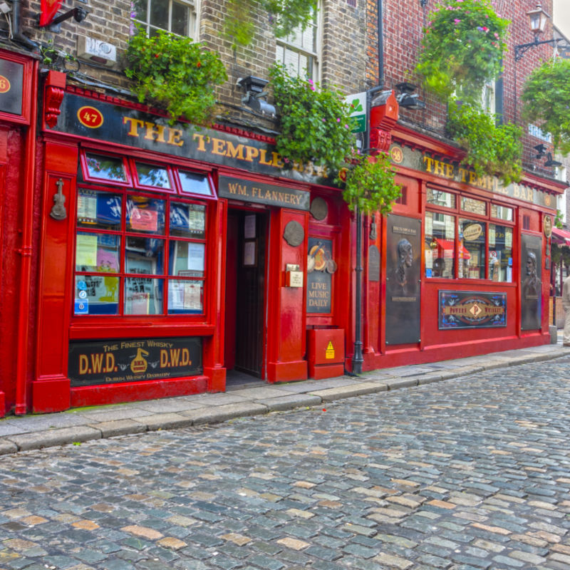 Temple Bar w Dublinie, Irlandia