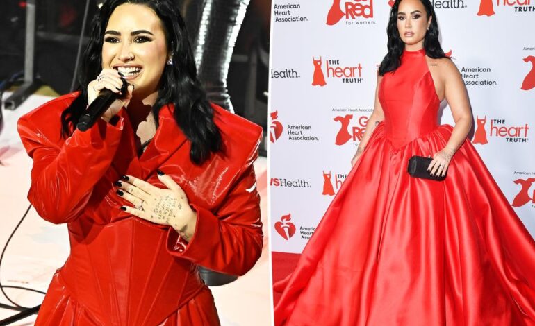 Demi Lovato ostro skrytykowana za zaśpiewanie utworu „Heart Attack” na imprezie American Heart Association