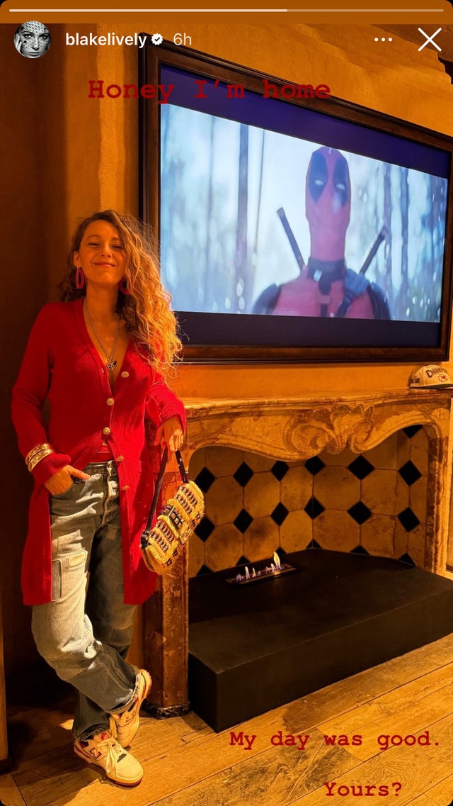 Historie na iG Blake Lively Deadpool