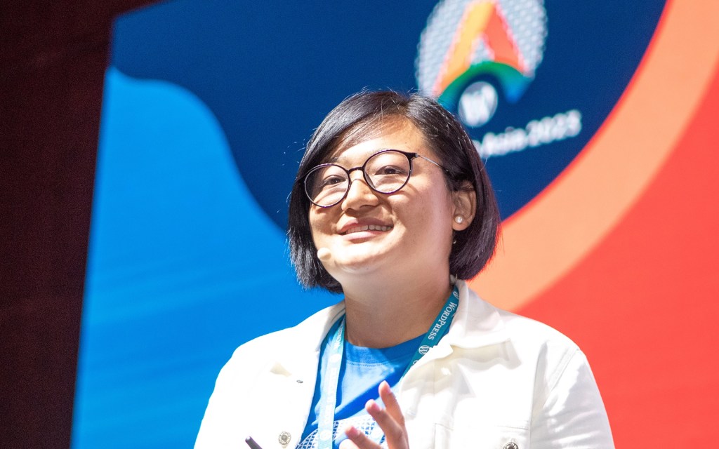 Sunita Rai na WordCamp Asia