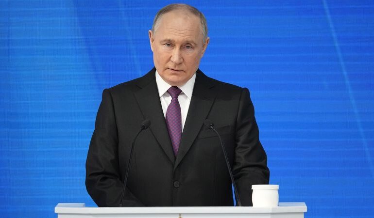 Putin twierdzi, że Zachód wysyłający wojska na Ukrainę może doprowadzić do wojny nuklearnej