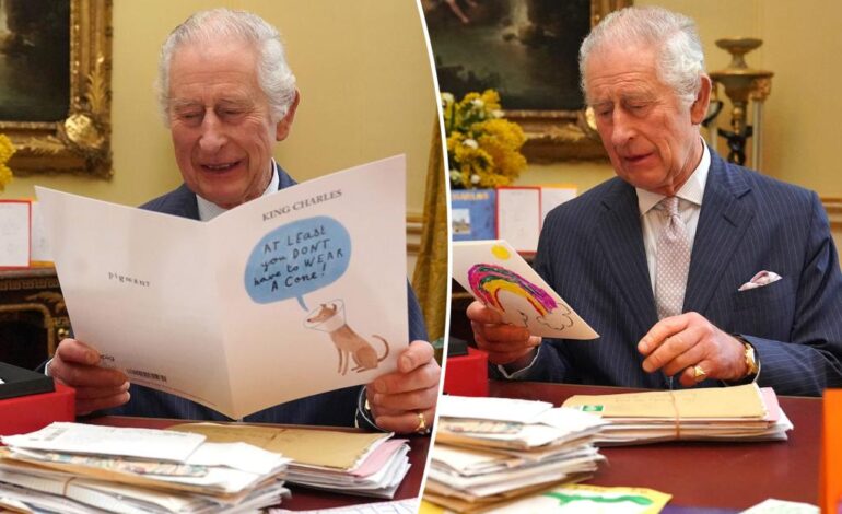 Zapłakany król Karol czyta od fanów życzenia powrotu do zdrowia w czasie walki z rakiem — zobacz wzruszające wideo