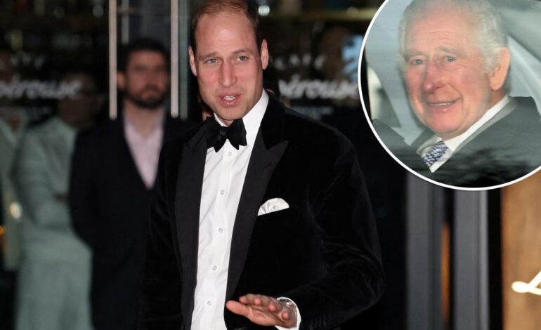 Książę William przerywa milczenie w sprawie diagnozy raka u króla Karola