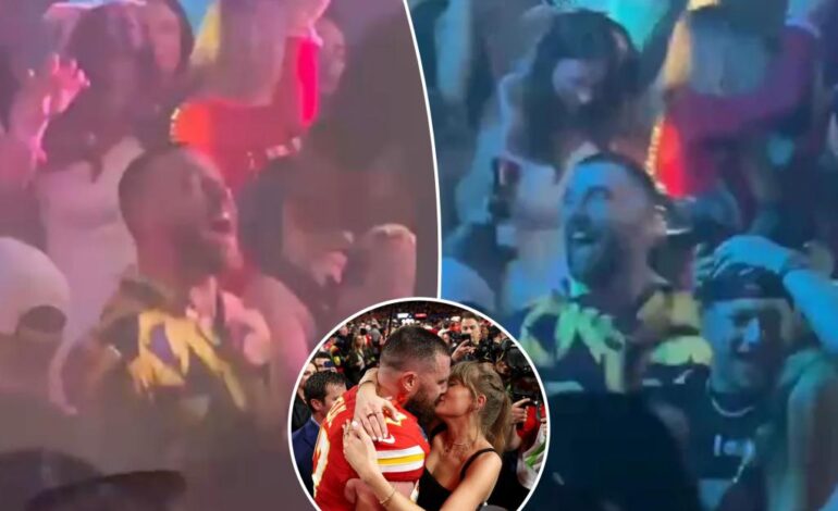 Travis Kelce imprezuje w Vegas z Patrickiem Mahomesem po wycieczce do Sydney w celu odwiedzenia Taylor Swift