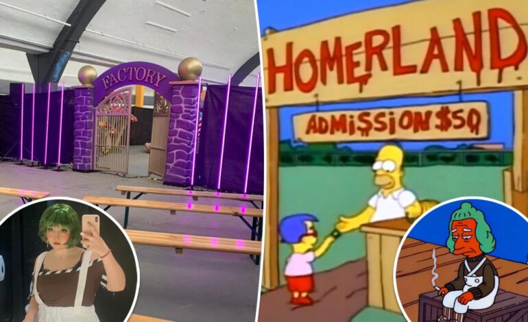 „Simpsonowie” przewidzieli katastrofalny „Willy Wonka Experience” 31 lat temu, fani mówią: „Jasna cholera”