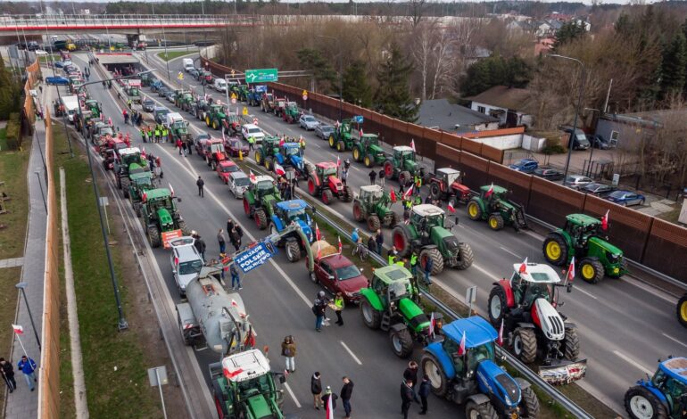 Co powoduje protesty polskich rolników?