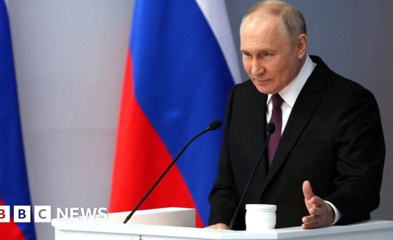 Putin ostrzega Zachód przed wysyłaniem wojsk na Ukrainę
