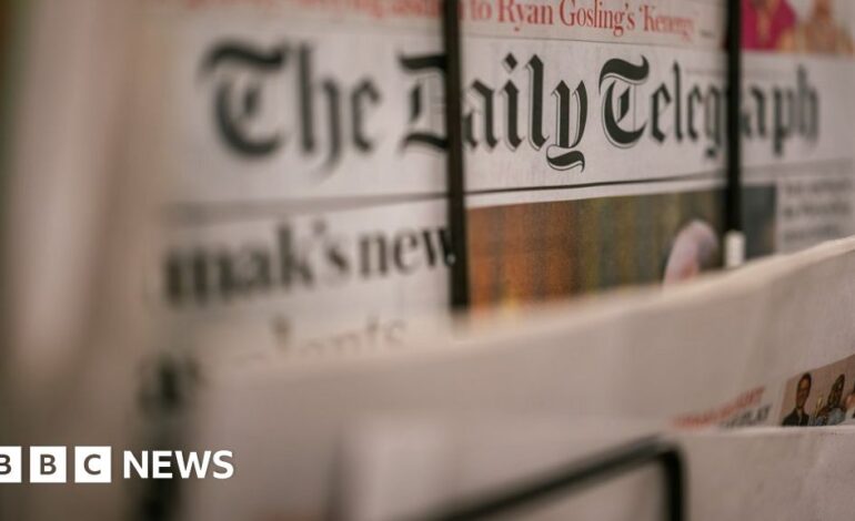 Przejęcie telegrafu: Wielka Brytania zakazuje posiadania gazet przez obce państwo