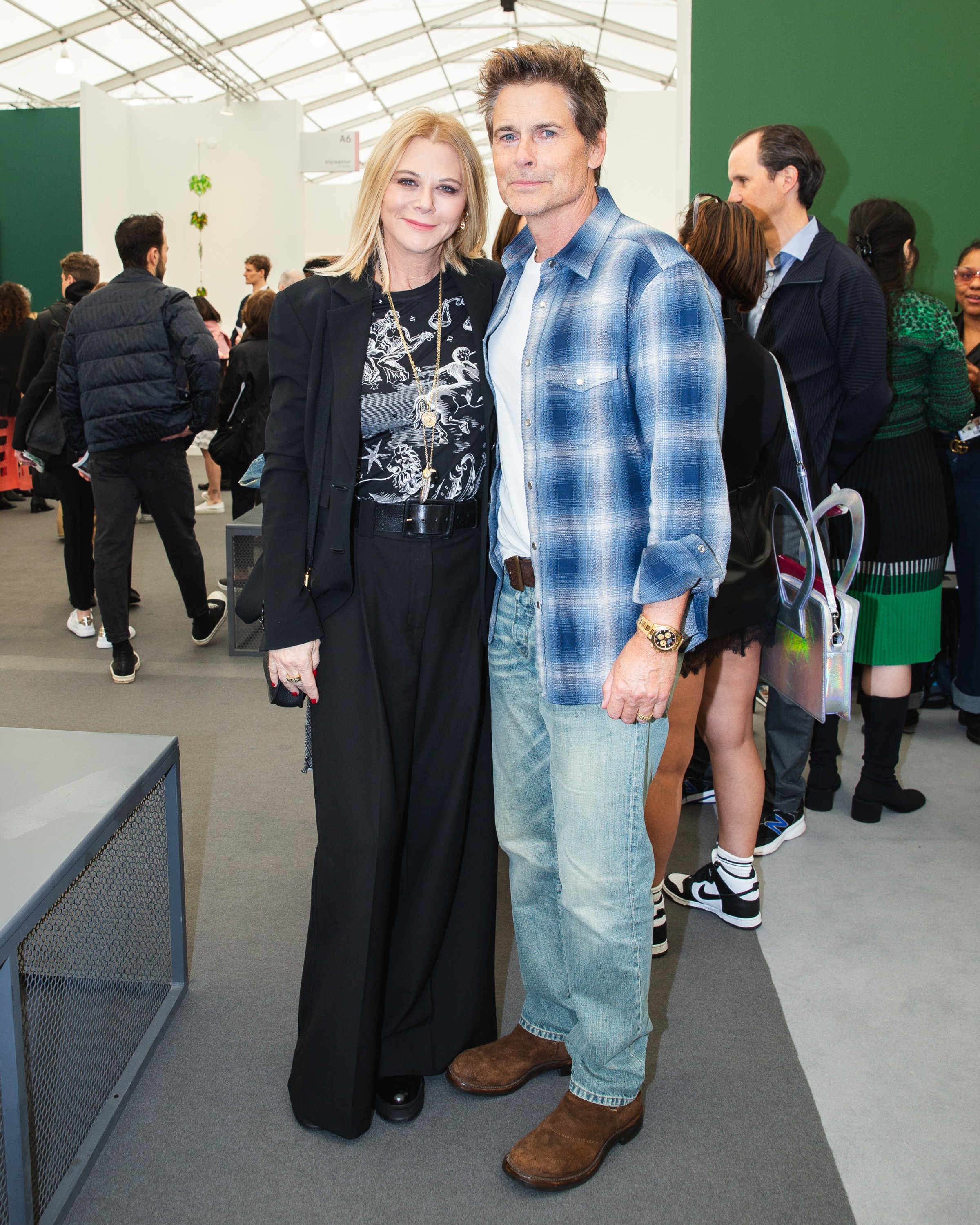 Sheryl i Rob Lowe – Frieze Los Angeles