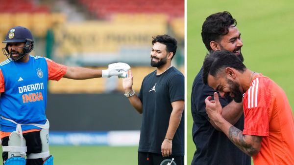 IND vs AFG: Rishabh Pant odwiedza indyjską drużynę krykieta