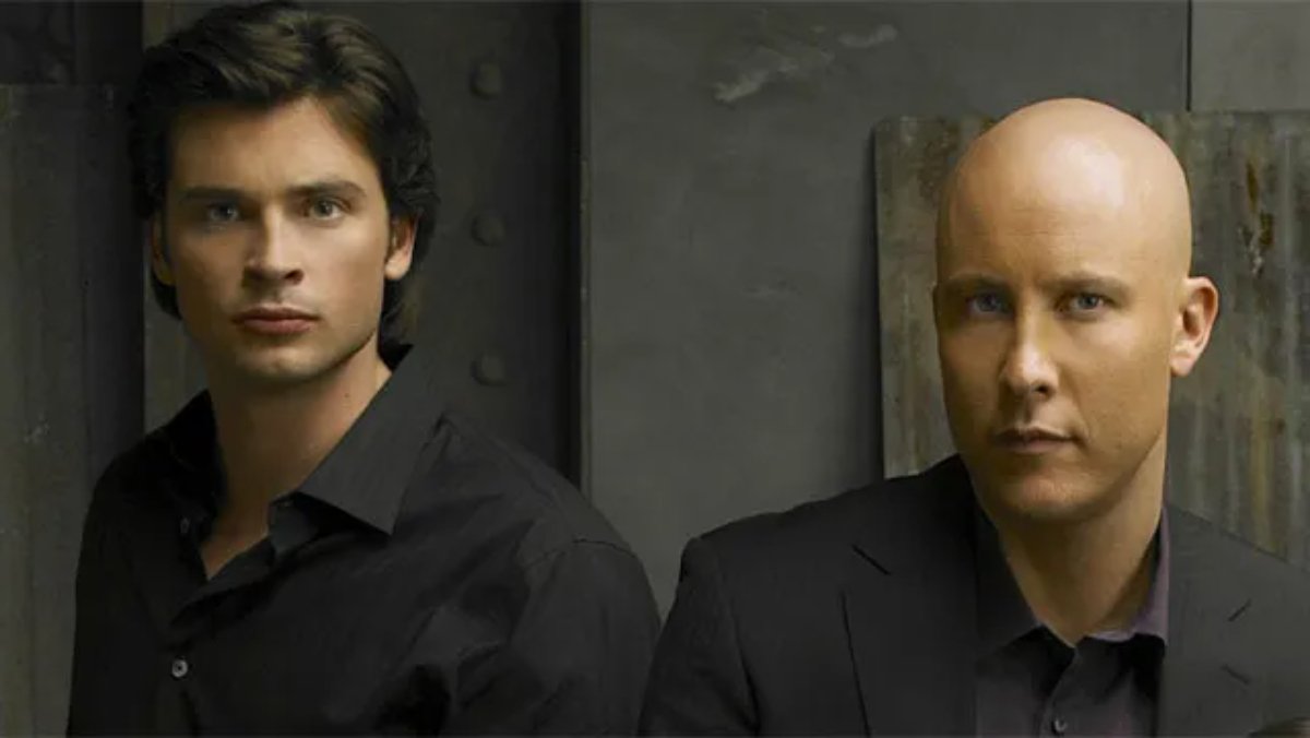 Smallville Tom Welling i Michael Rosenbaum