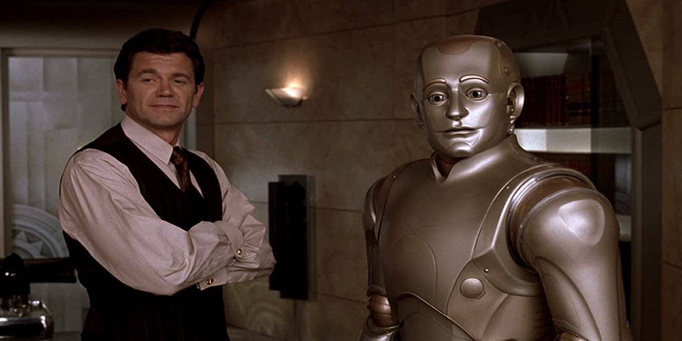 Robin Willaims gra robota w Bicentennial Man.