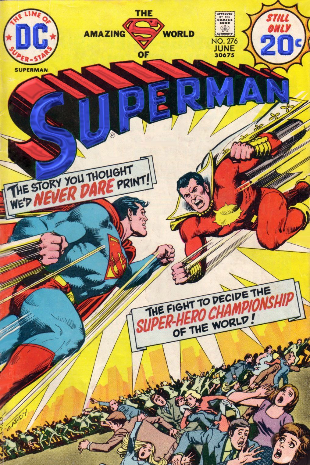 Okładka Supermana nr 276
