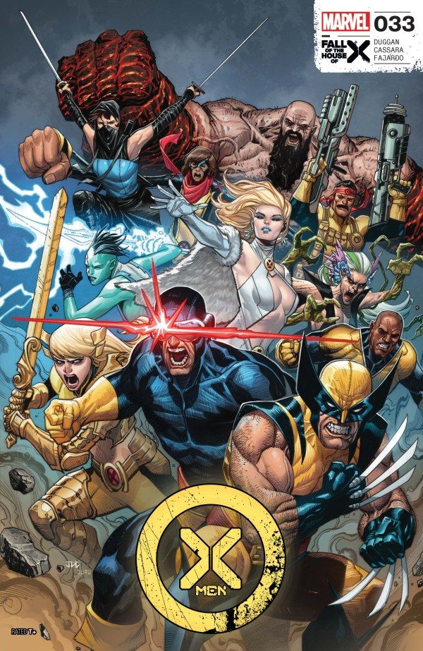 Okładka X-Men #33.