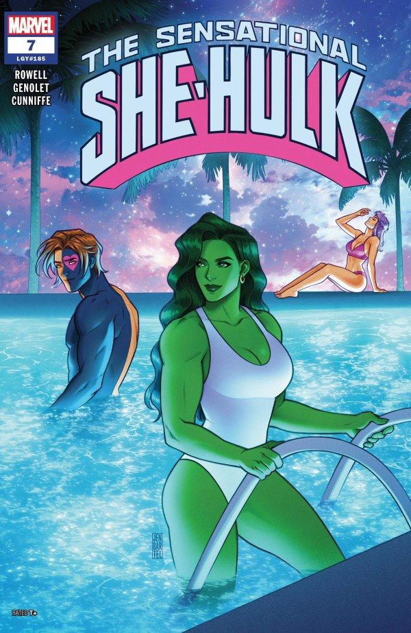 Sensacyjna okładka She-Hulk nr 7.