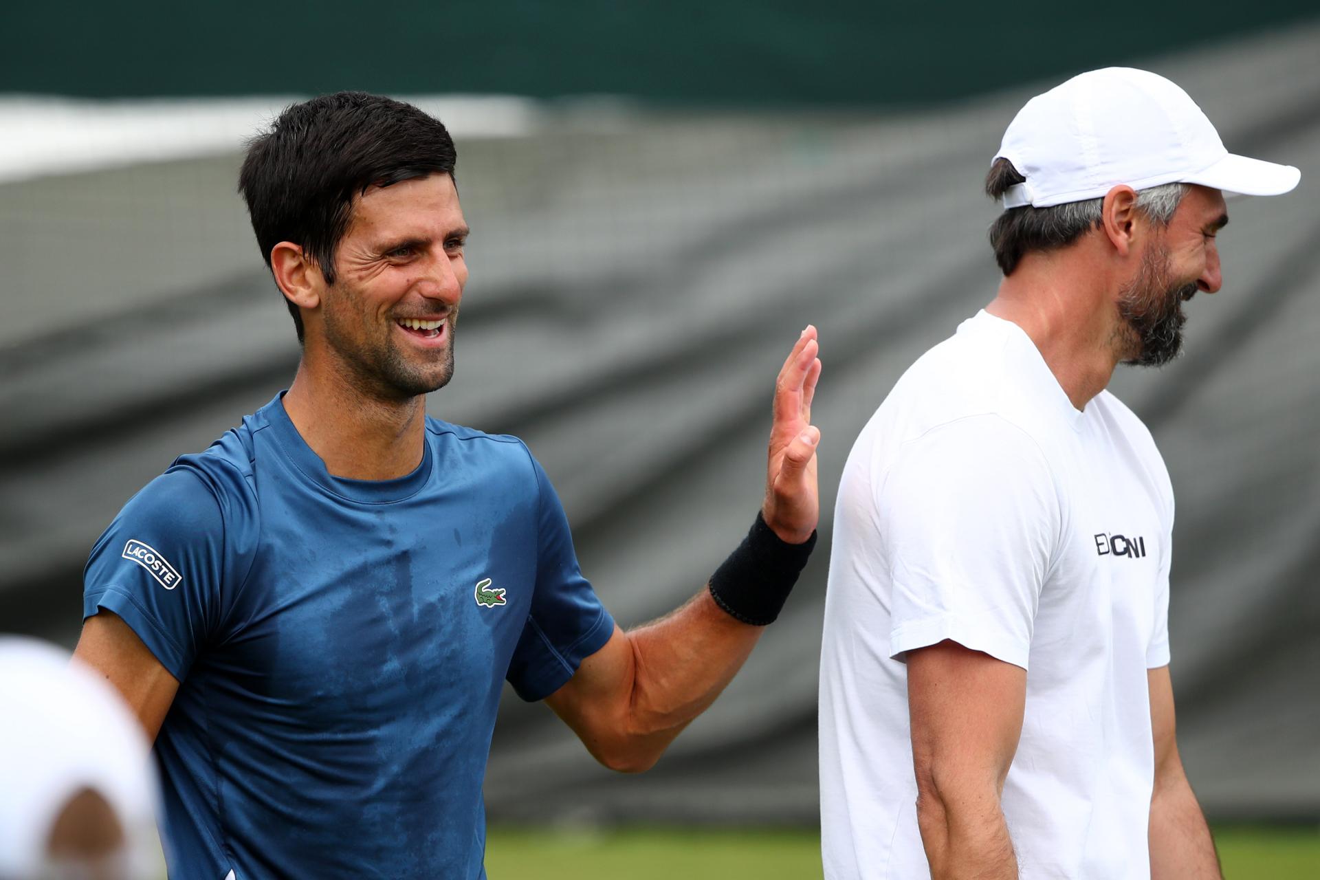 Novak Djokovic i Goran Ivanisevic