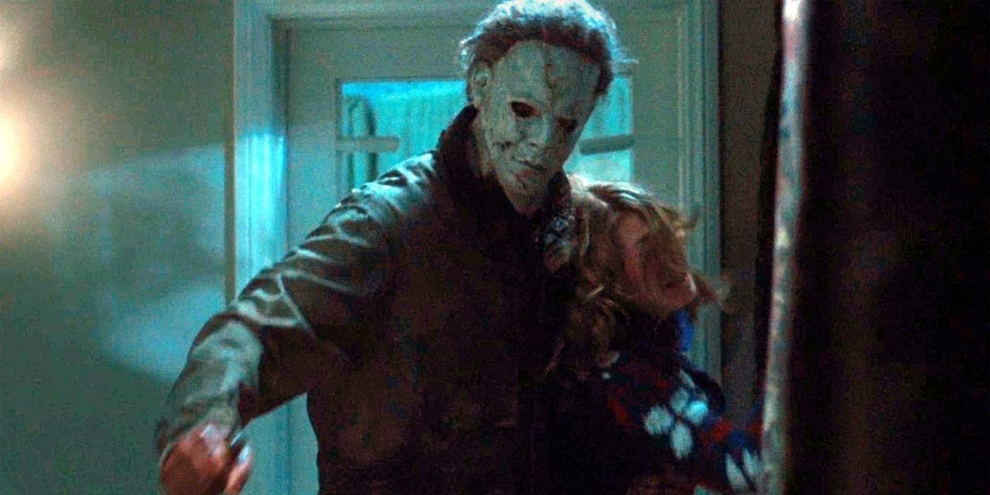 Michael Myers w szaleństwie podczas Halloween Roba Zombiego.