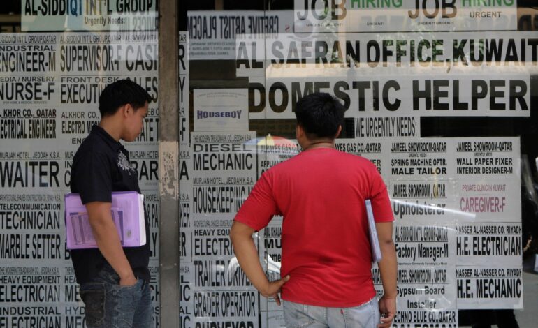 Uwięzieni, porzuceni: filipińscy pracownicy zwabieni do Polski przez tajnych agentów |  Prawa pracownicze