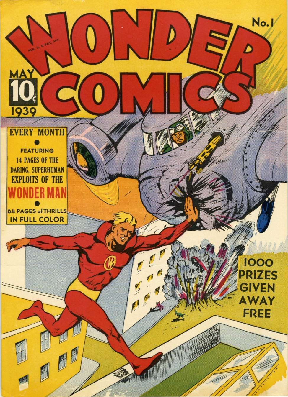 Okładka Wonder Comics #1