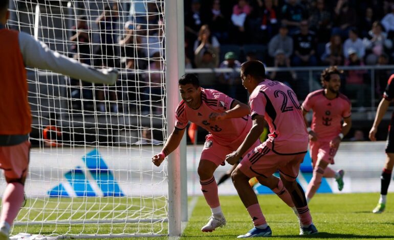 Bramka Luisa Suáreza pomogła Inter Miami pokonać DC United 3:1 bez Messiego