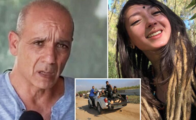 Ojciec Shani Louk broni zdjęcia terrorystów Hamasu paradujących z ciałem córki