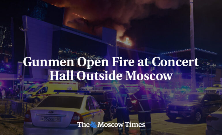 Napastnicy otwierają ogień w sali koncertowej pod Moskwą