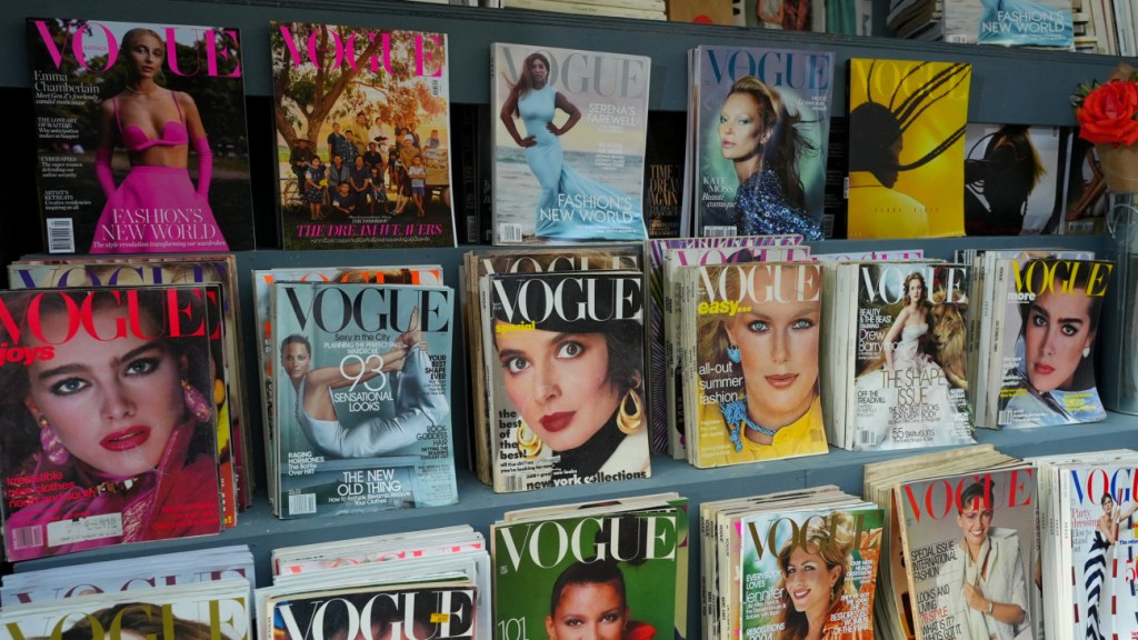 Magazyny Vogue’a.