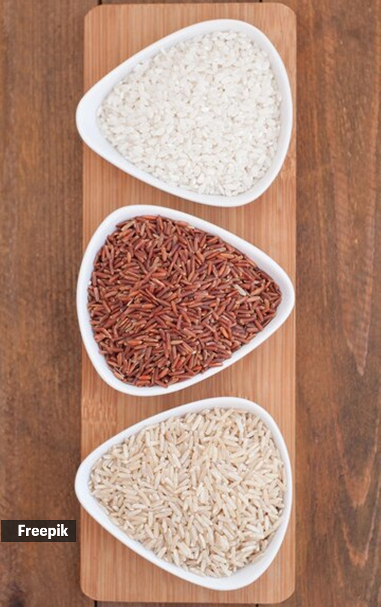 ryż brązowy, ryż biały, ryż, jedzenie, dieta