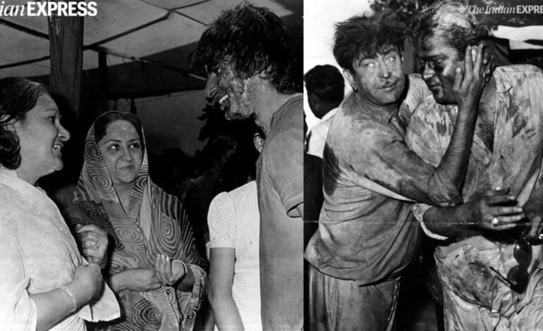 Gdzie odbywają się pełne gwiazd imprezy Holi w Bollywood?  Wspomnienie kultowych ataków Holi organizowanych przez Raja Kapoora, Amitabha Bachchana i Shah Rukha Khana |  Wiadomości z Bollywoodu