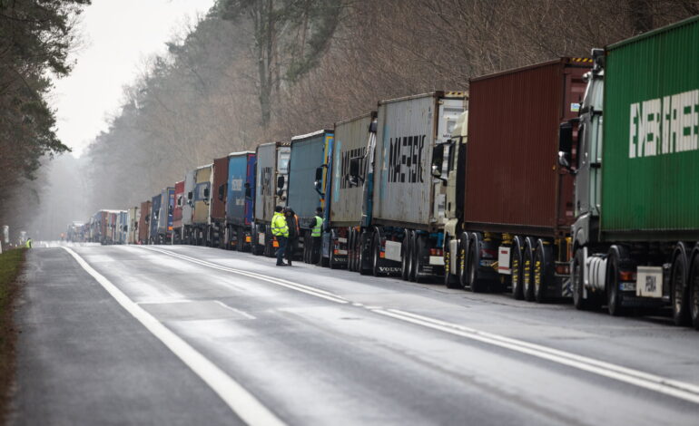 Polska chwali się sukcesem porozumienia UE w sprawie rewizji umowy o transporcie drogowym z Ukrainą