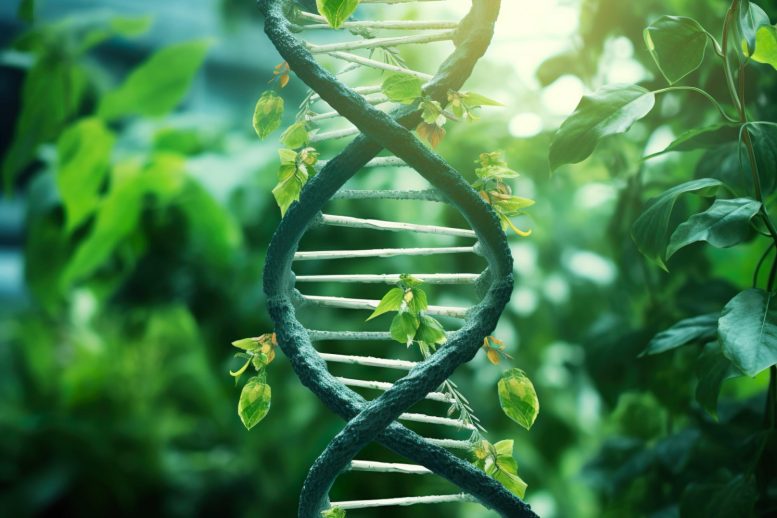 Zielone rośliny DNA
