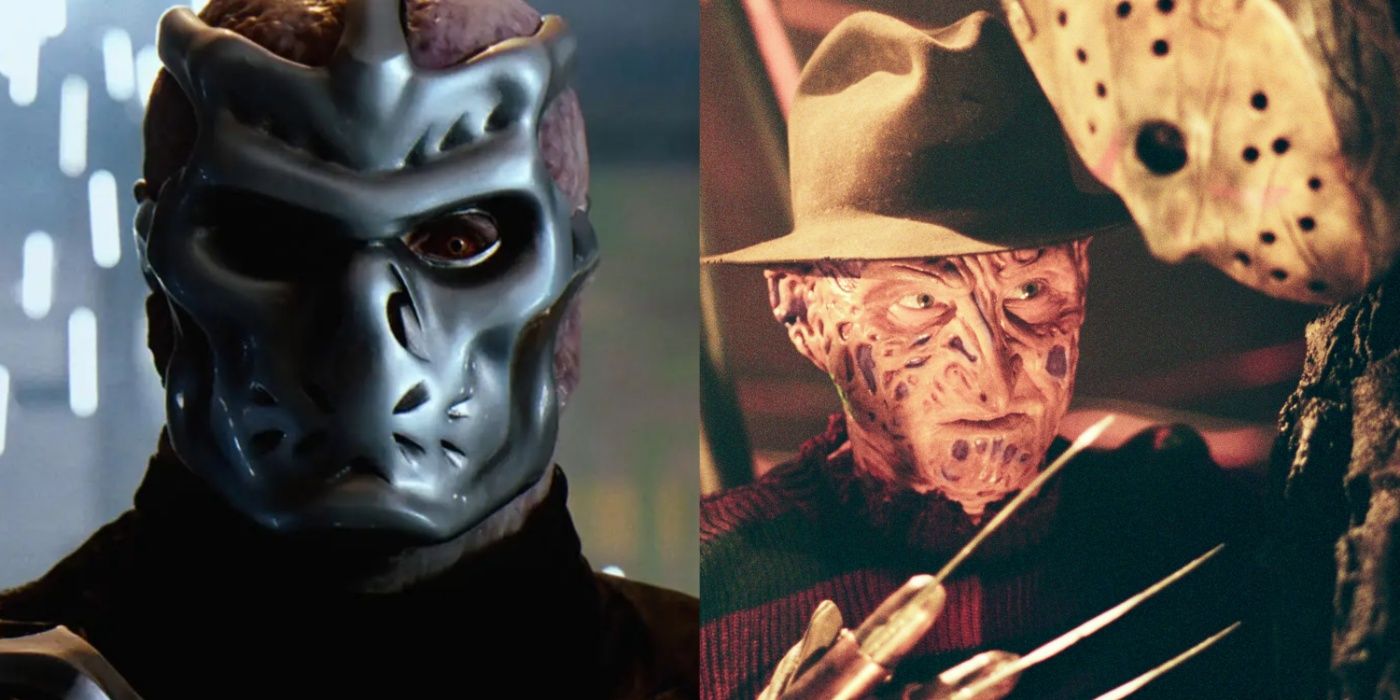 Wypluj obraz Jasona w Jasonie X oraz Freddy'ego i Jasona w Freddy kontra Jason