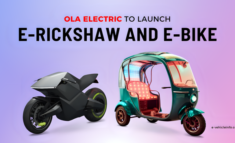 Ola Electric wprowadzi na rynek jeszcze w tym miesiącu e-rikszę i rower elektryczny