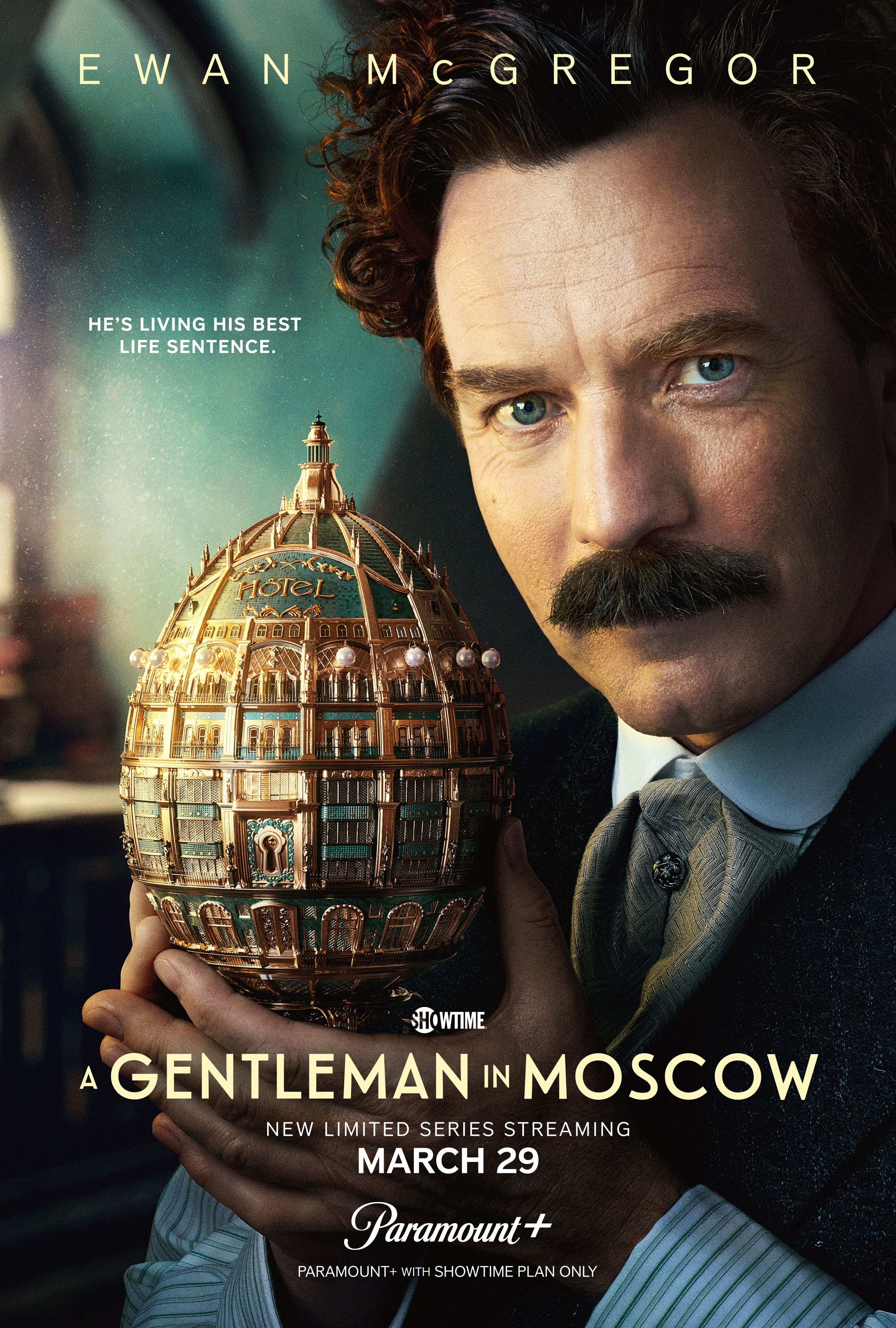 Plakat „Dżentelmen w Moskwie” Paramount