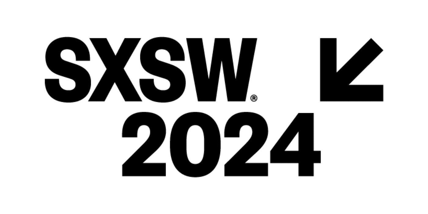 Plakat na SXSW 2024.