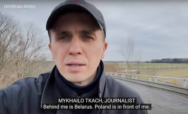 Polska zatrzymuje 4 ukraińskich dziennikarzy reportujących się na granicy