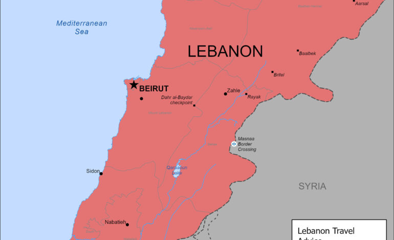 Liban – porady i bezpieczeństwo dotyczące podróży