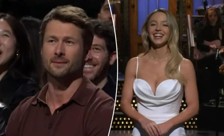 Glen Powell zakłóca występ Sydneya Sweeneya w „SNL”, aby rozwiać plotki o randkach