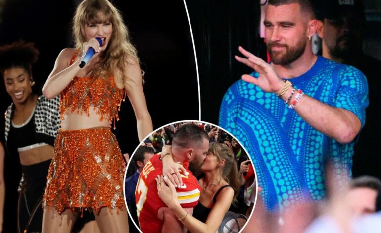 Travis Kelce przybywa do Singapuru, aby wspierać Taylor Swift