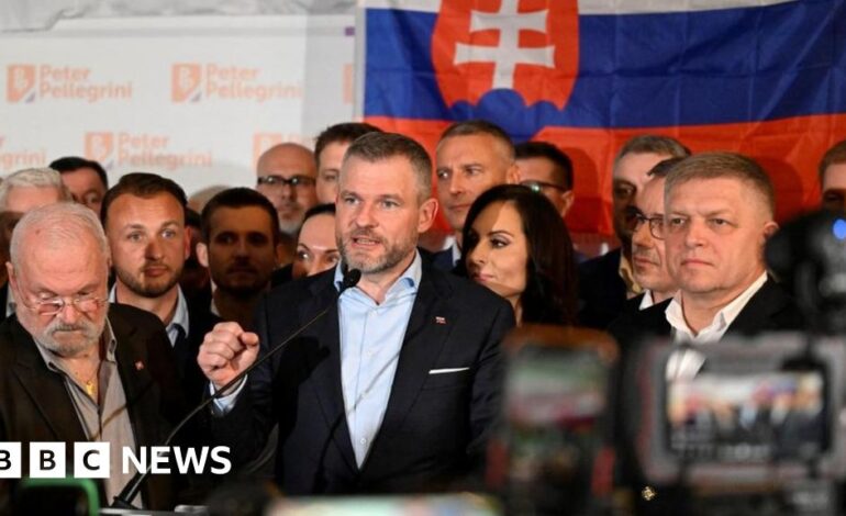 Peter Pellegrini: przyjazny Rosji populista wybrany na słowackiego prezydenta